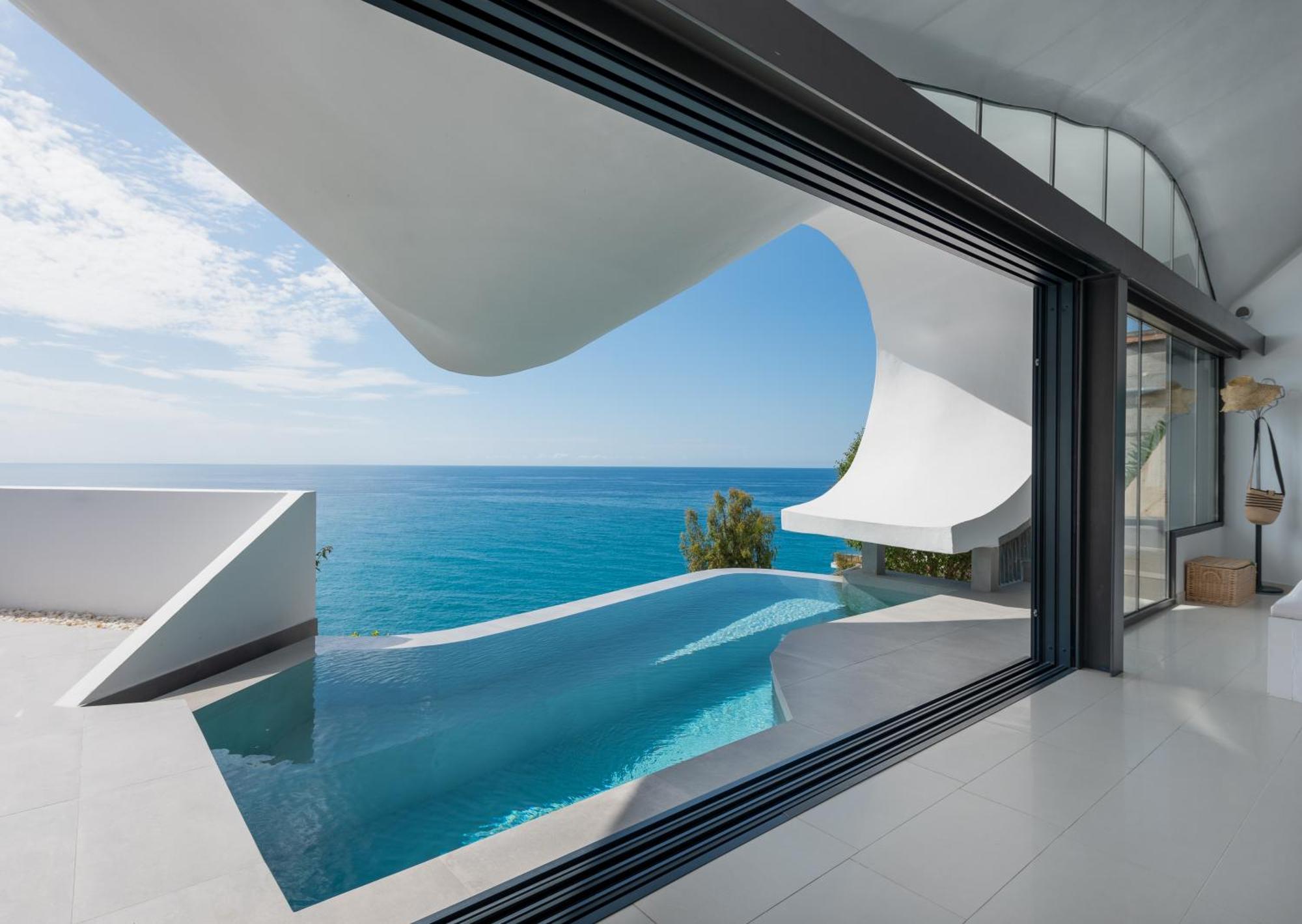 Rentitspain Casa Del Acantilado Piscina Climatizada Salobreña Buitenkant foto