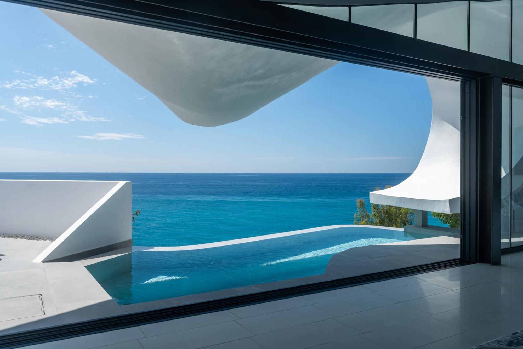Rentitspain Casa Del Acantilado Piscina Climatizada Salobreña Buitenkant foto