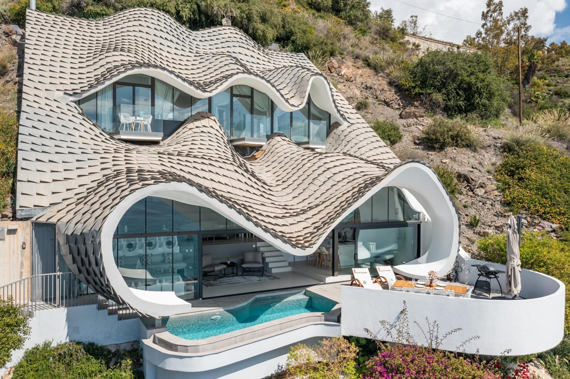 Rentitspain Casa Del Acantilado Piscina Climatizada Salobreña Buitenkant foto